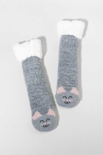 Deedee Cat Slipper Socks