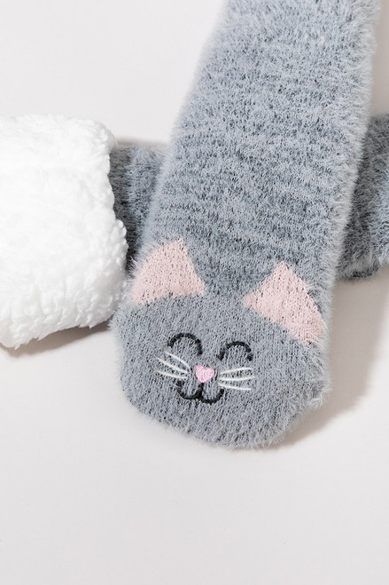 Deedee Cat Slipper Socks