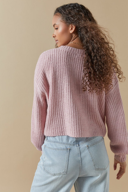 Linnaea V Neck Soft Pullover