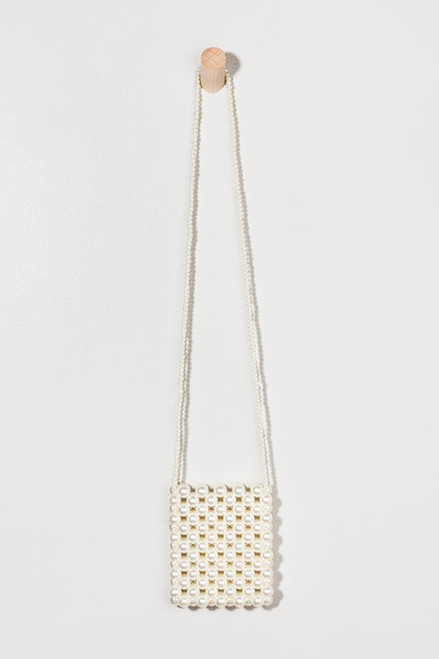 Stefanie Pearl Mini Handbag
