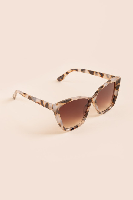 Tori Square Angular Sunglasses