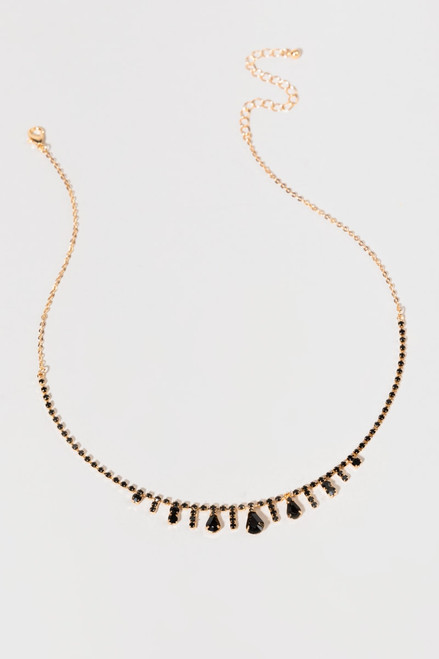 Cynthia Black Necklace