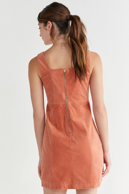 Rebbecca Corduroy Sheath Mini Dress