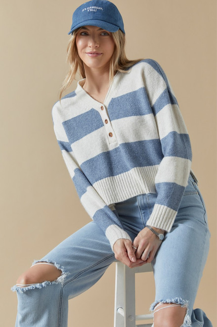 Jessi Stripe Pullover