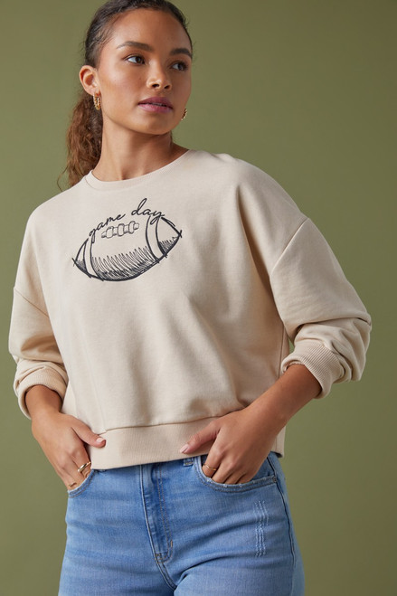 Becky Game Day Football Sweatshirt