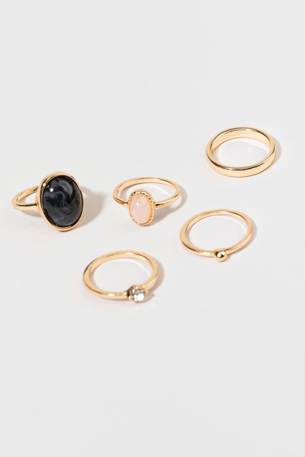Chanelle Rings Set