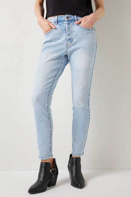 Justine Mid Rise Skinny Jeans