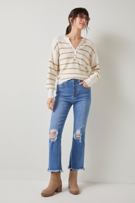 Antonia Button Front Sweater
