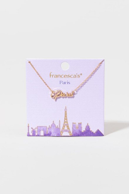 Paris City Necklace