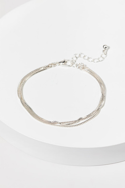 Marcelyn Three Row Shiny Bracelet