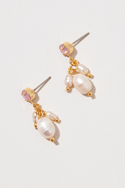 Sheryl Small Pearl Drop Earrings