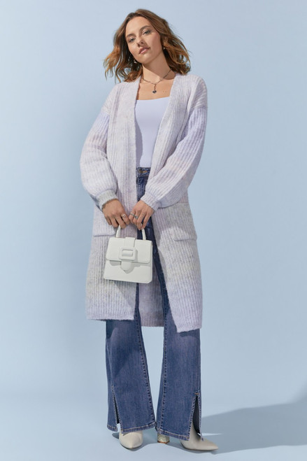 Elaine Fuzzy Long Cardigan