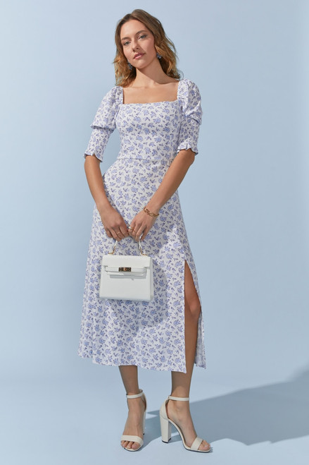 Sabrina Floral Midi Dress