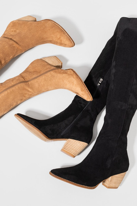 Martha Over The Knee Suede Boots