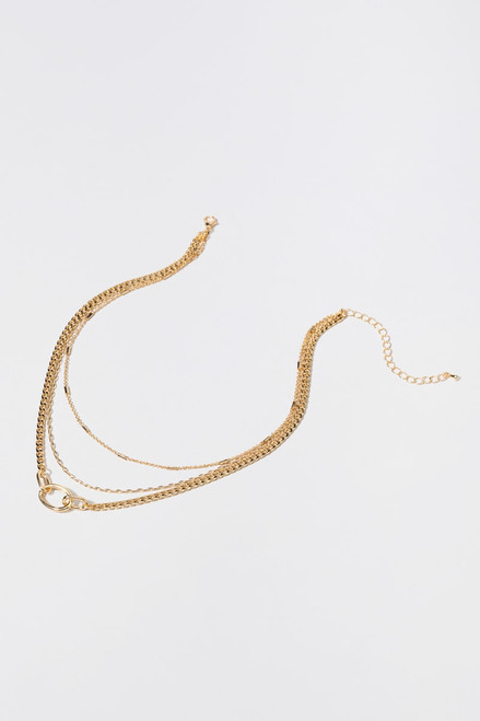 Christine Chunky Carabiner Layered Necklace