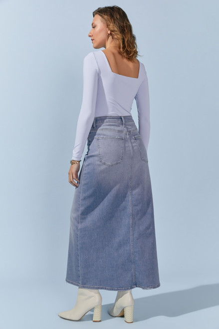 Wendi Midi Denim Skirt