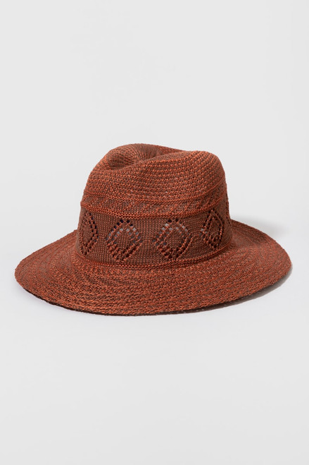 Amanda Packable Panama Hat
