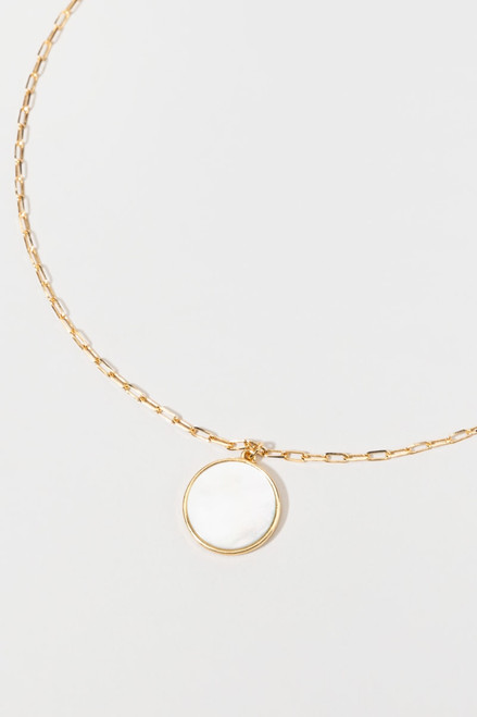 Carolina Circle Pendant Necklace