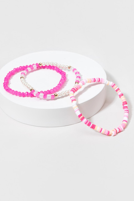 Ellis Disk Bracelet Set