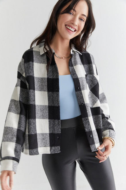 Sophia Plaid Shacket