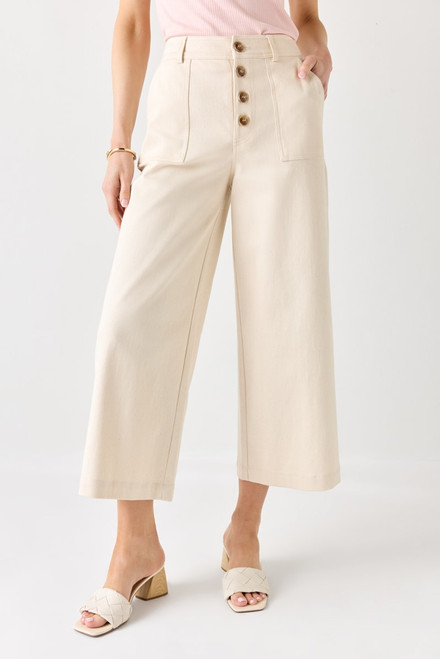 Belinda Front Button Cullote Pants