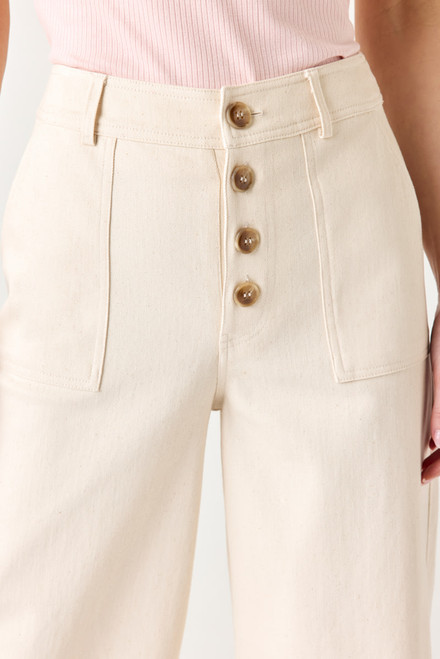 Belinda Front Button Cullote Pants