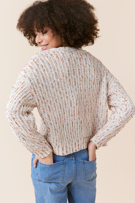 Evelyn Popcorn Knit Cardigan