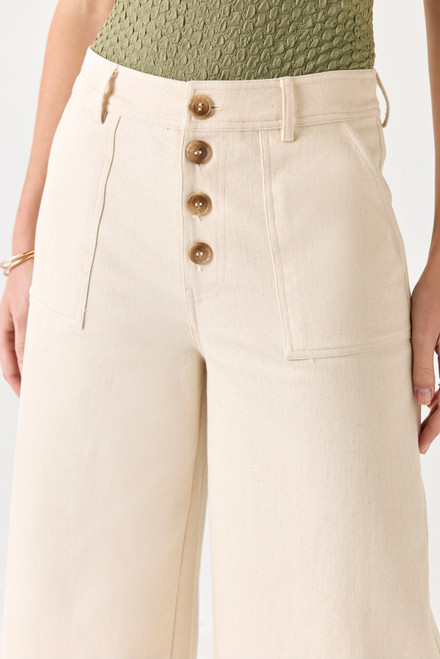Alissa Button Front Pants