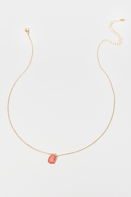 Carly Short Pendant Necklace