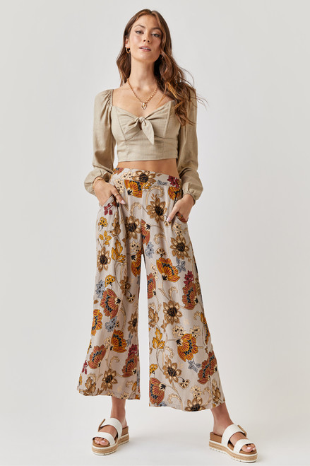 Free People ★ Ivy Cropped Pull-On Culotte Pants Ivy Cropped Pull-On Culotte Pants | Free People