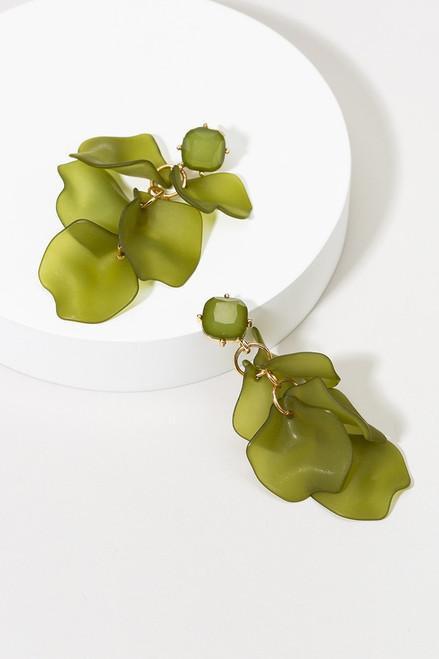 June Petal Drop Earrings