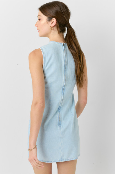 Luna Denim Sheath Dress