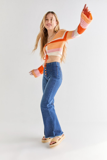 Siena Tie Front Sweater