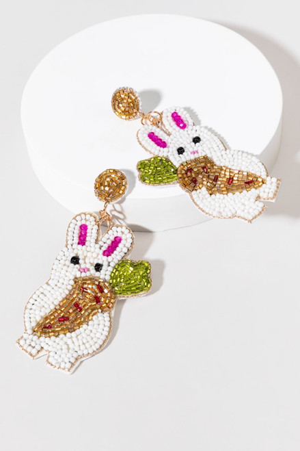 Mimi Bunny And Carrot Earrings