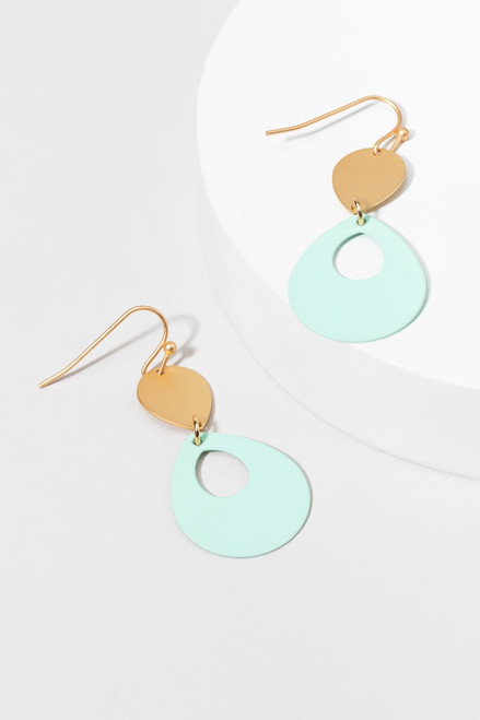 Joanne Epoxy Paint Drop Earrings