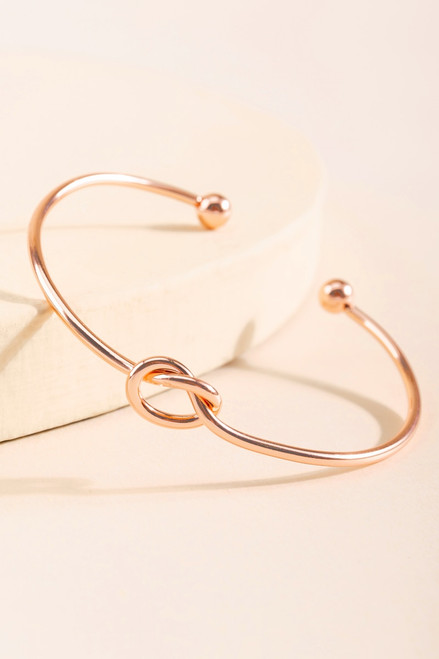 Annette Open Knot Cuff Bracelet