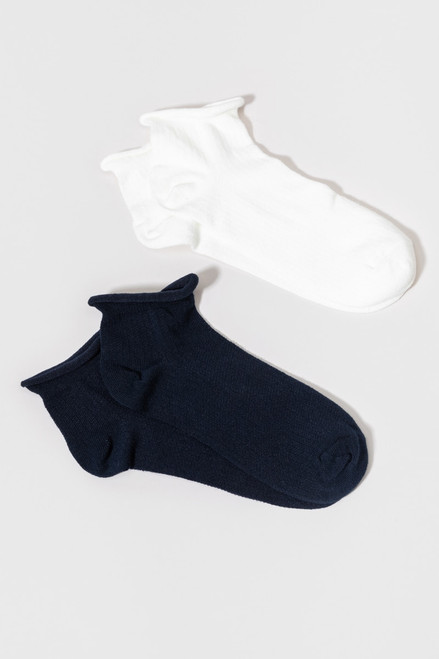 Rony Roll Top Socks Two Pack