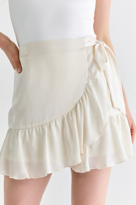 Hannah Jacquard Mini Flippy Skirt