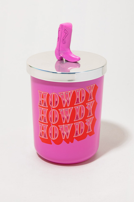 Howdy Wild Sage Candle Jar
