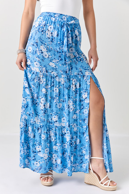 Lillia Printed Maxi Skirt