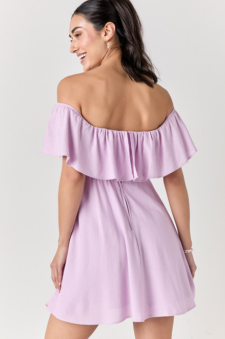 Annie Off Shoulder Flounce Dress