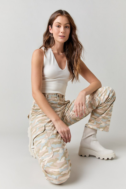 Shanon Camo Cargo Pants