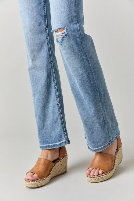 Eve Mid Rise Bootcut Denim Jeans