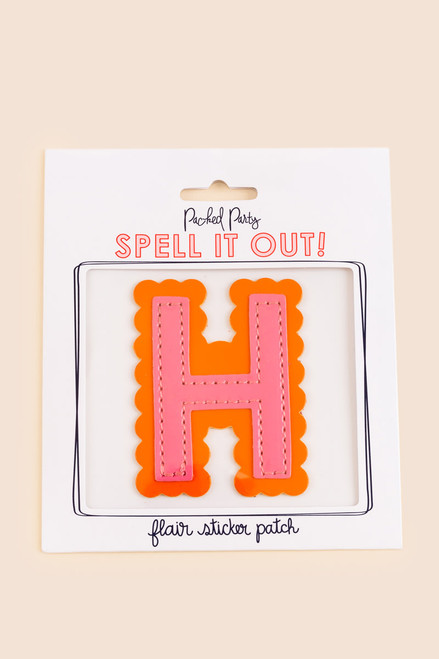 Packed Party® The Details Stick-On Letter H