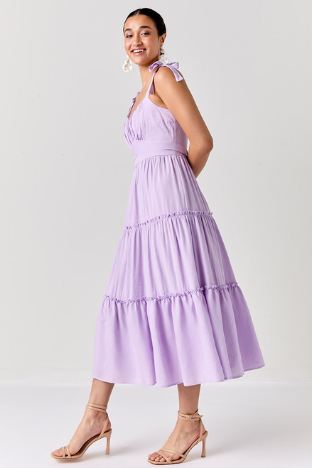 Isabel Tie Strap Emma Maxi Dress