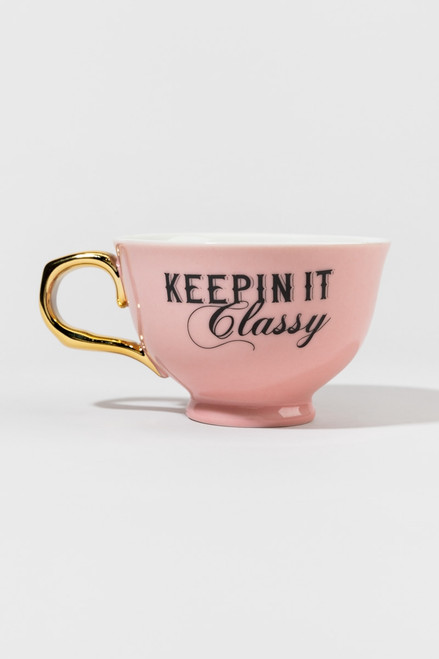 Keeping It Classy Porcelain Mug