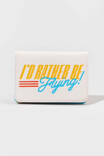 Bando Id Rather Be Flying Getaway Passport Holder