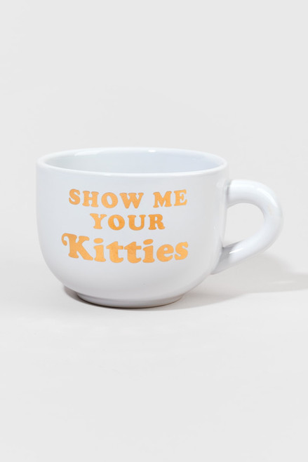 Show Me Your Kitties Cappuccino Mug