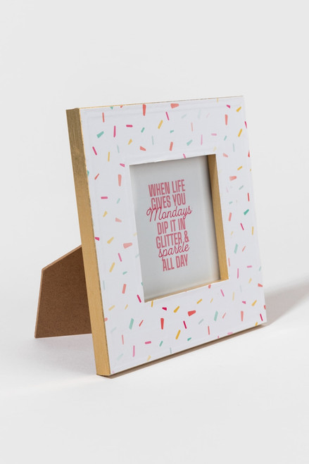 Confetti Square Frame