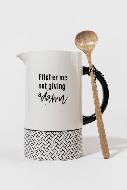 Not Giving A Damn Pitcher